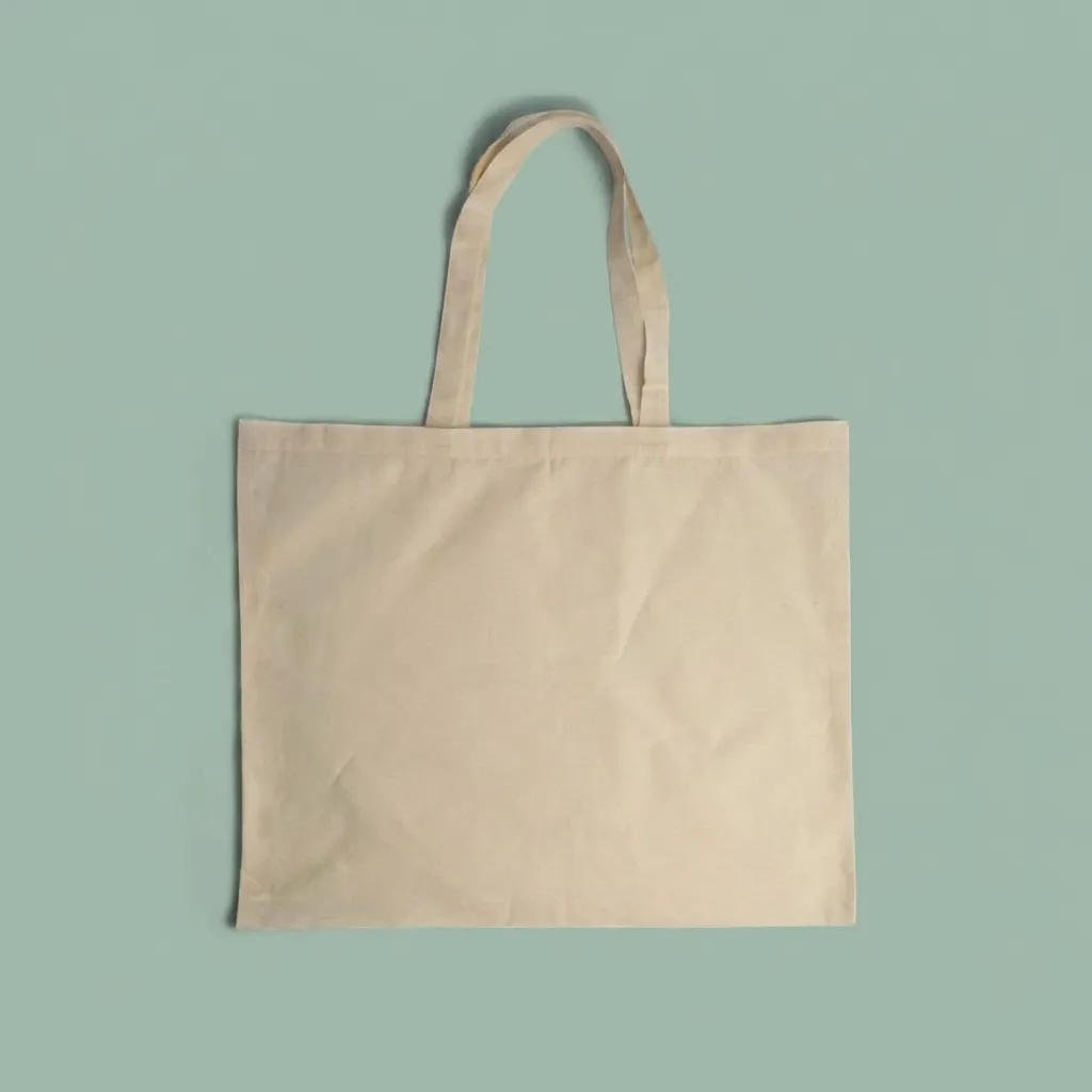 Bolsa 50x40 cm Asas A.V. - Lienzo 100% Algodón - Tote Bag - 1